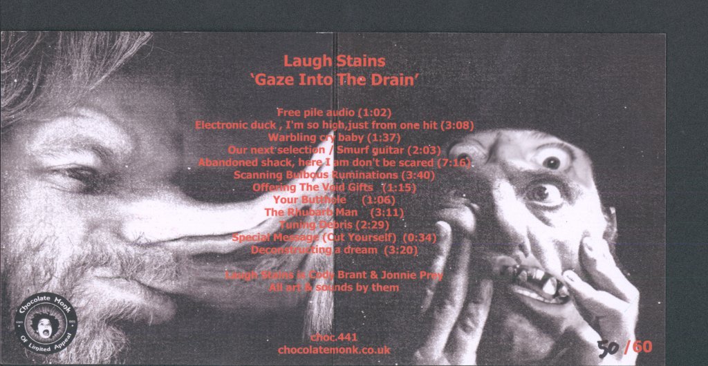 Laugh Stains - Gaze Into The Drain - Cdr