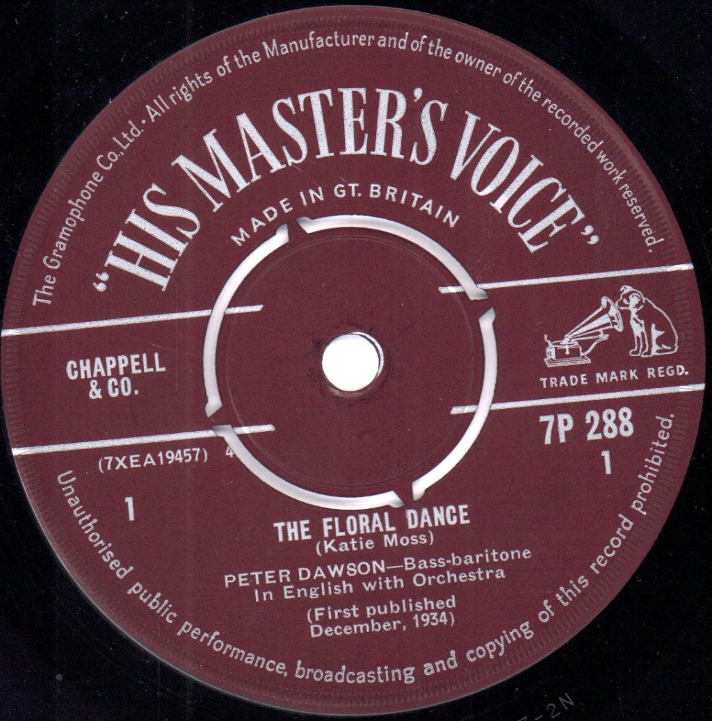 Peter Dawson - Floral Dance - 7 Inch