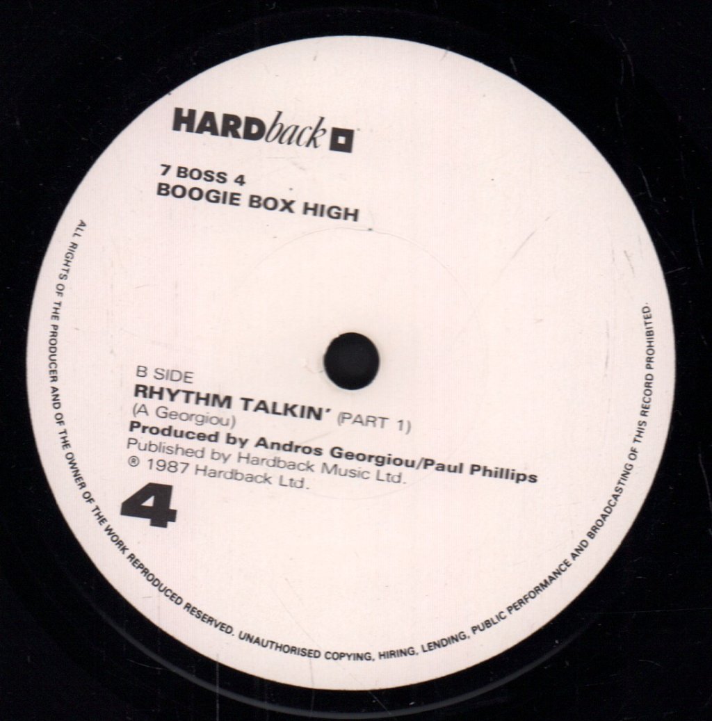 Jive Talkin - Boogie Box High - 7 Inch
