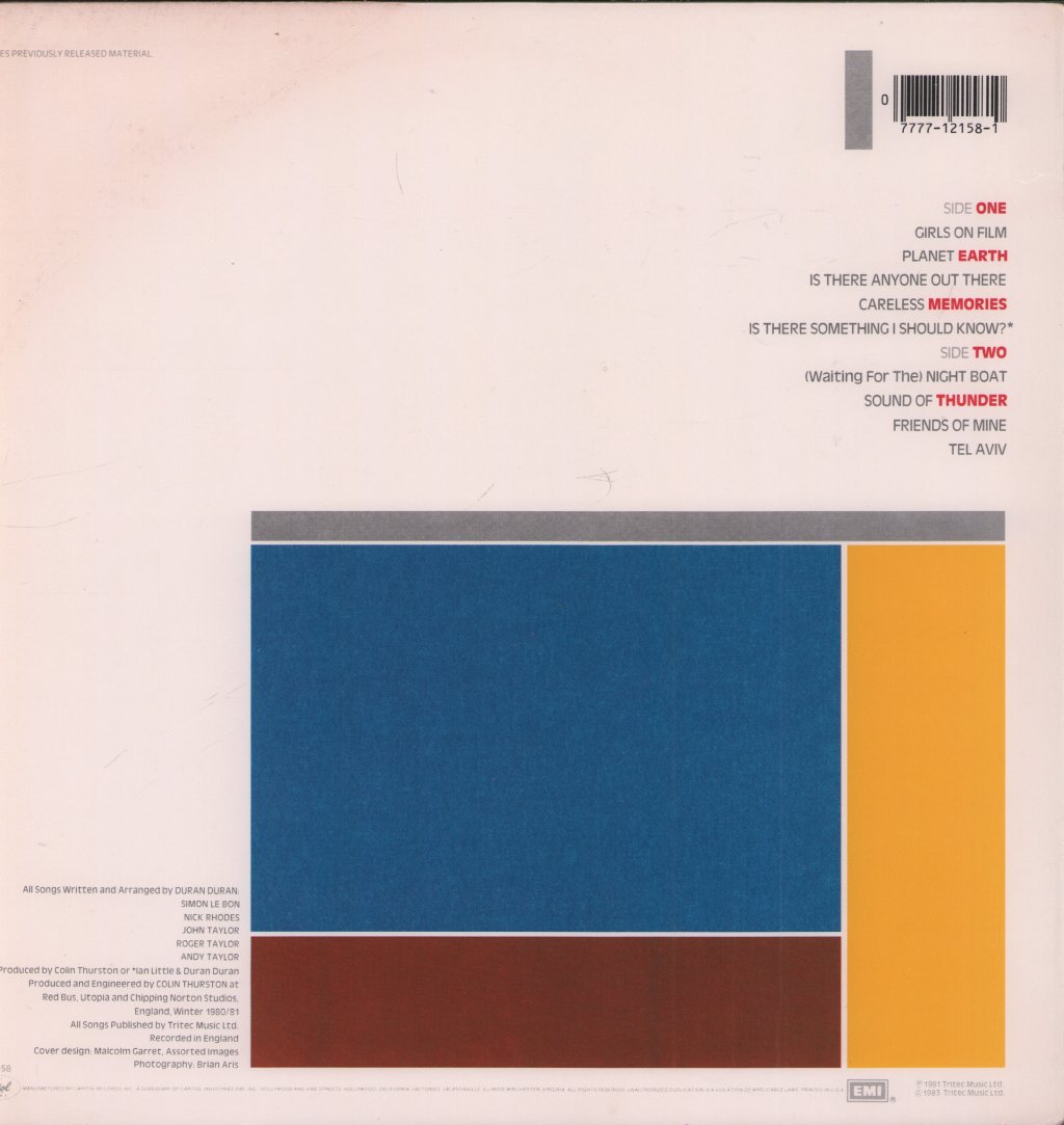 Duran Duran - Duran Duran - Lp