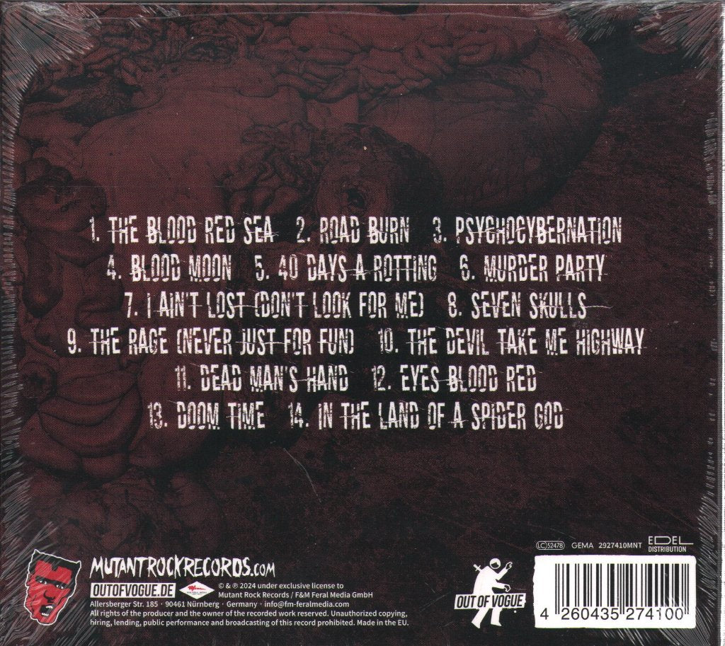 Meteors - 40 Days A Rotting - Cd