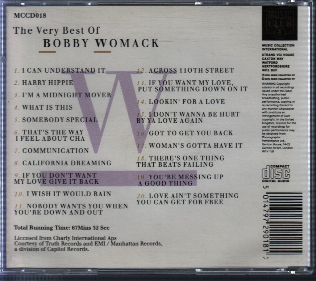 Bobby Womack - Very Best Of - Cd