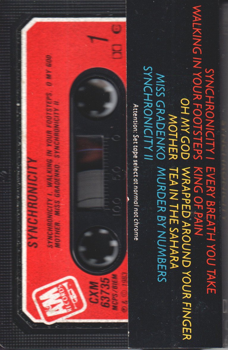 Police - Synchronicity - Cassette