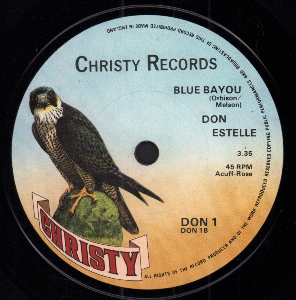 Don Estelle - Walk On By - 7 Inch