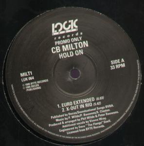 Cb Milton - Hold On - 12 Inch