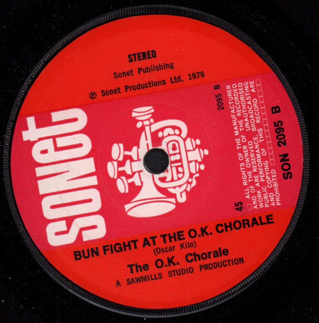 O.K. Chorale - Britannia Rules O.K - 7 Inch