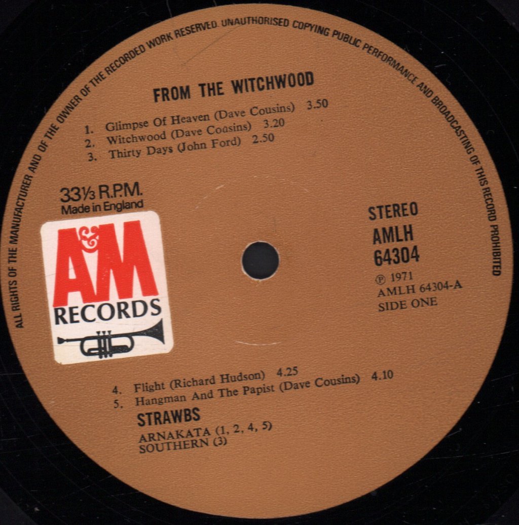 Strawbs - From The Witchwood - Lp