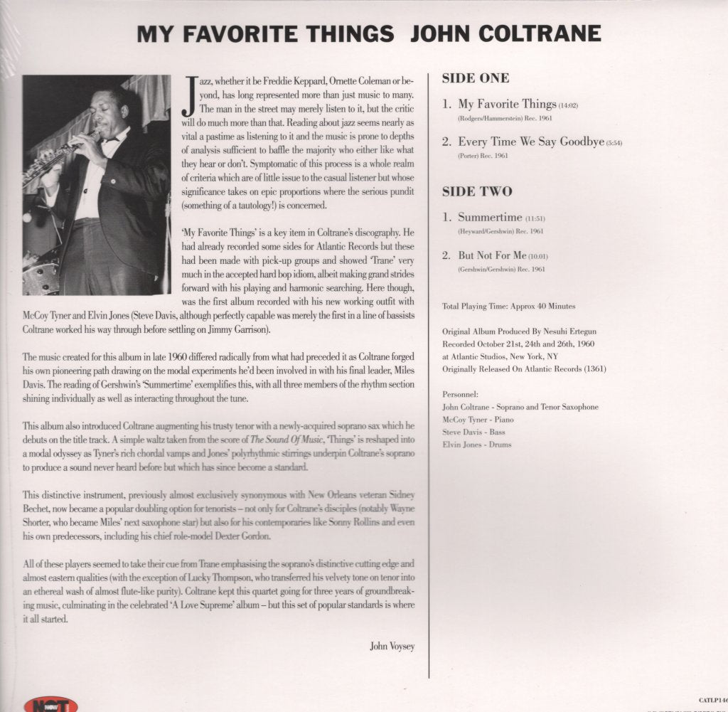John Coltrane - My Favorite Things - Lp