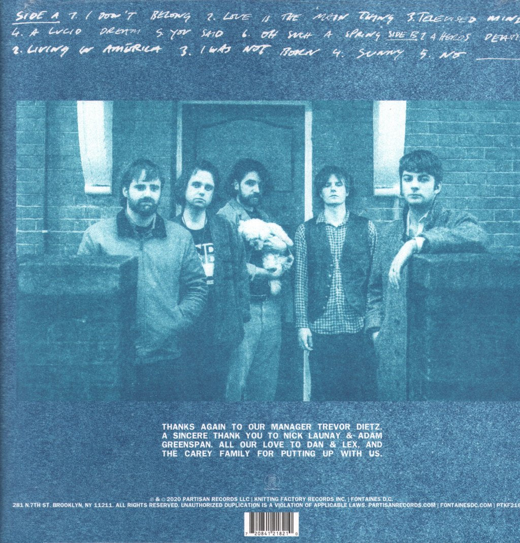 Fontaines D.C. - A Hero's Death - Lp