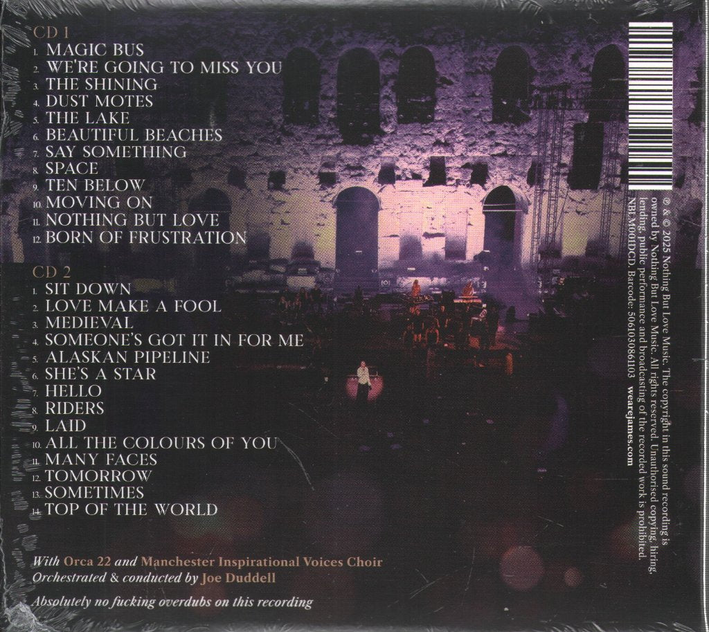 James - Live At the Acropolis - Double Cd