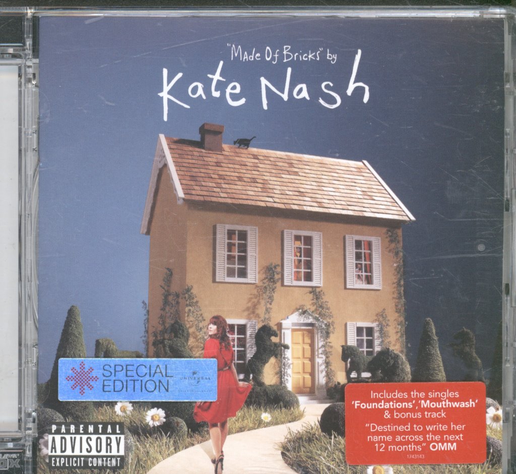 Kate Nash - Made Of Bricks - Cd – Vinyl Tap