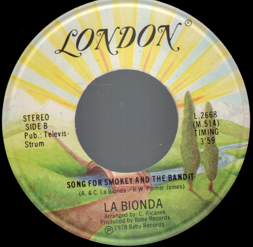 La Bionda - One For You One For Me - 7 Inch