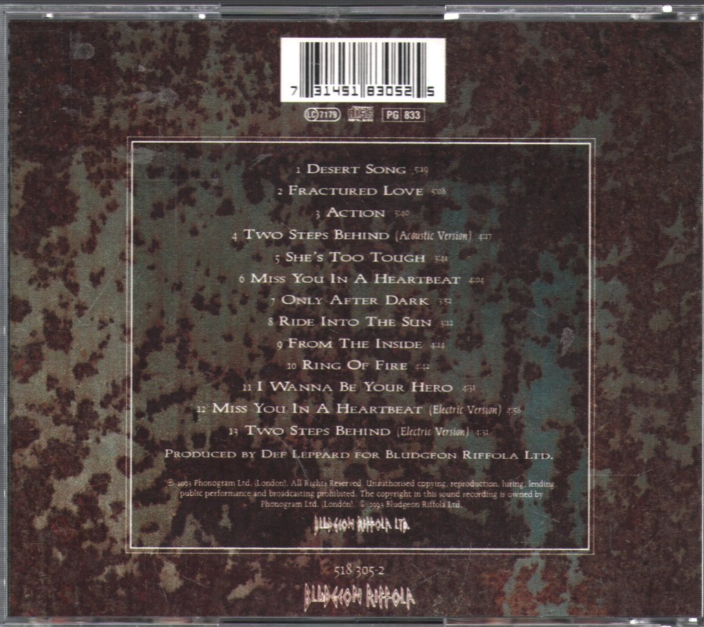 Def Leppard - Retro Active - Cd