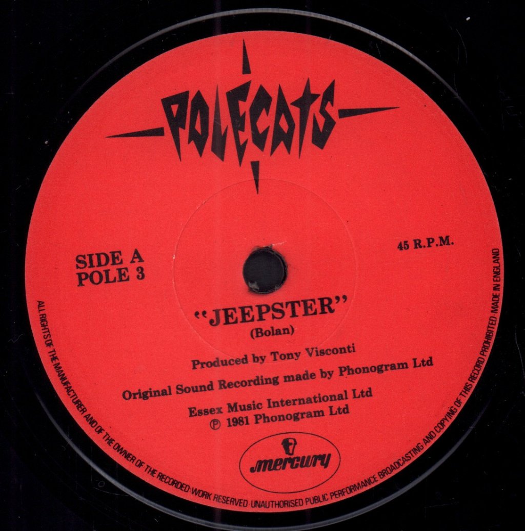 Polecats - Jeepster - 7 Inch
