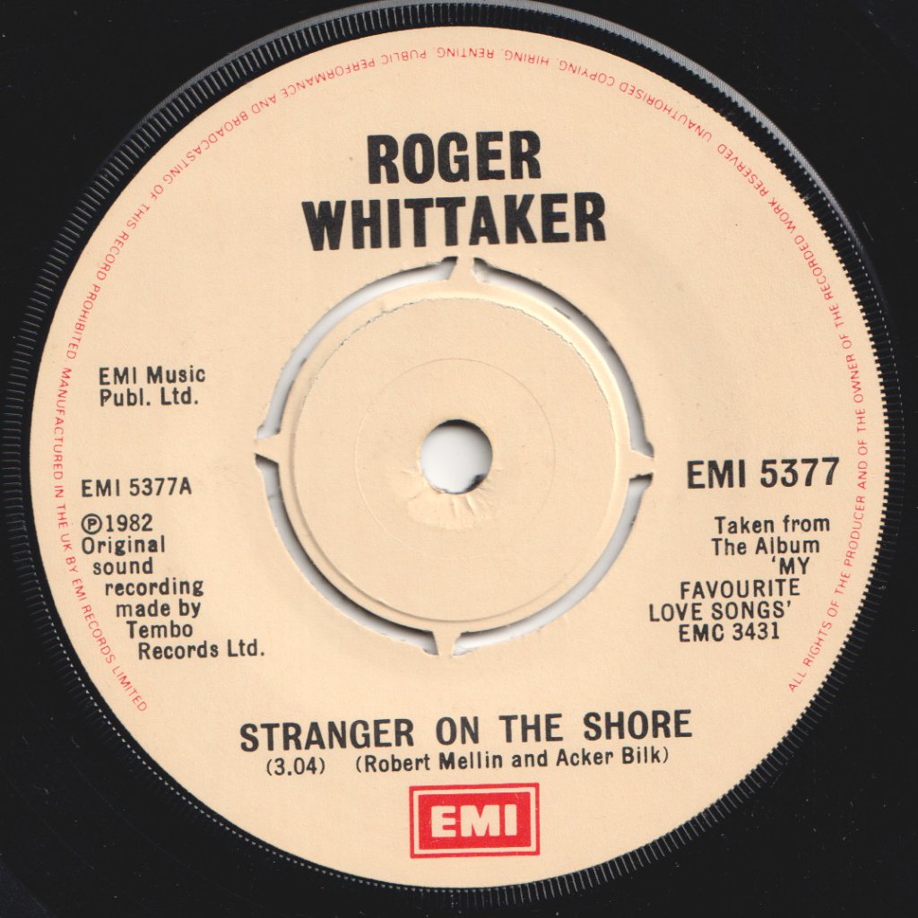 Roger Whittaker - Stranger On The Shore - 7 Inch