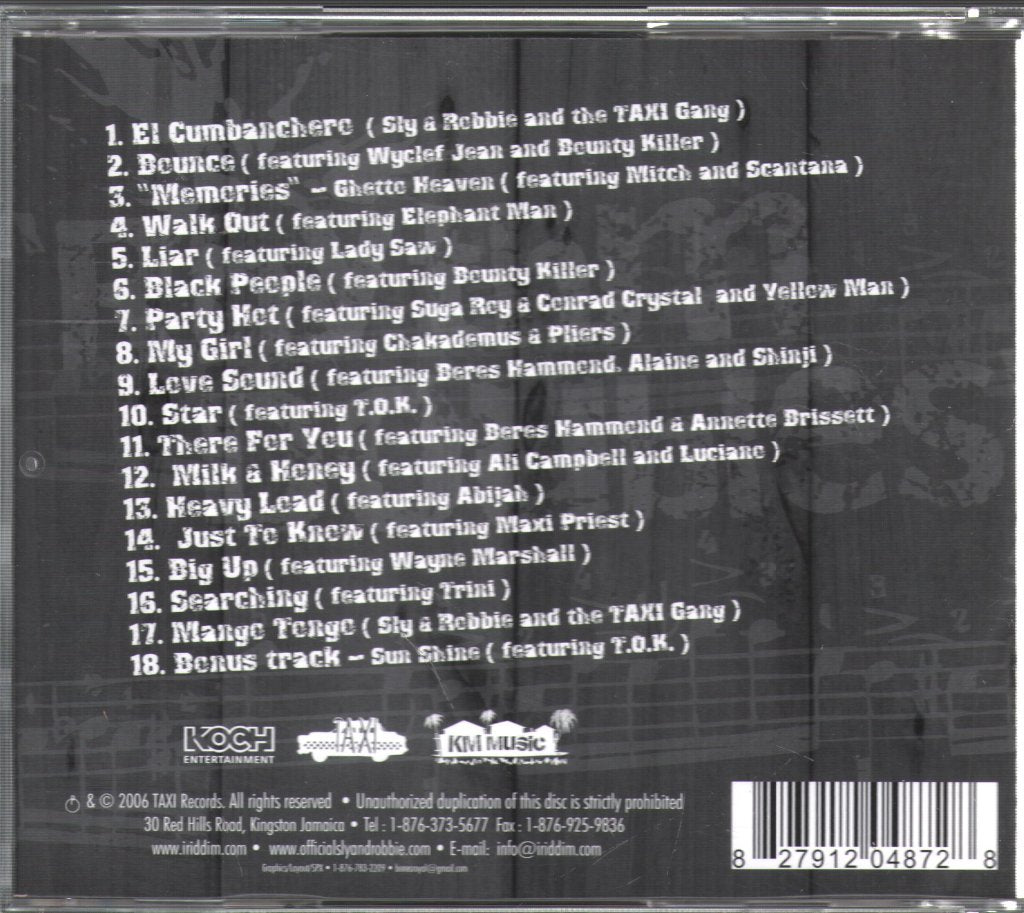 Sly & Robbie - Rhythm Doubles - Cd