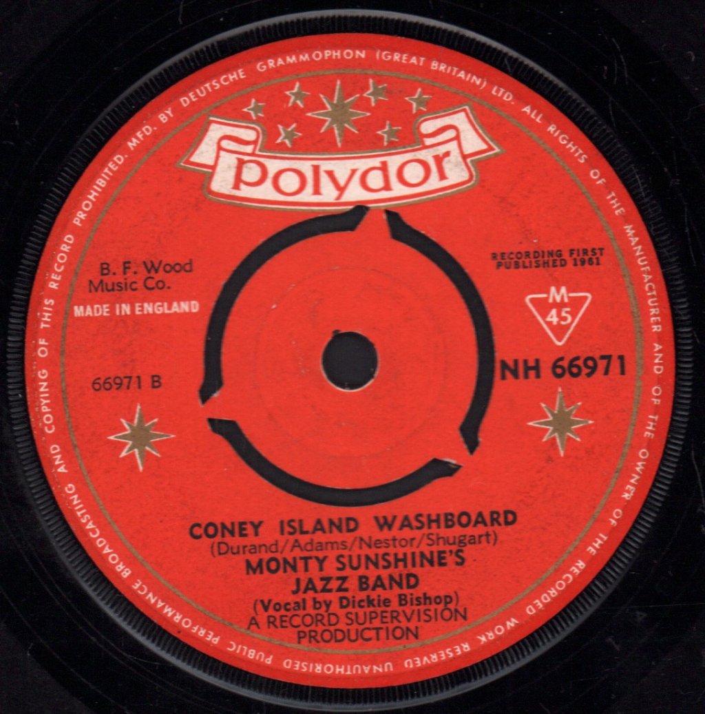 Monty Sunshine's Jazz Band - Sunstroke - 7 Inch