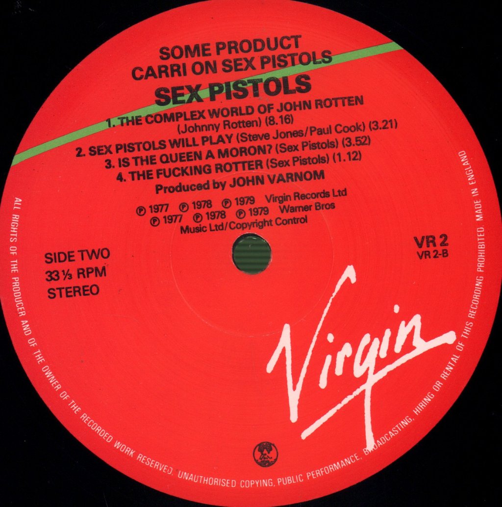 Sex Pistols - Some Product - Lp