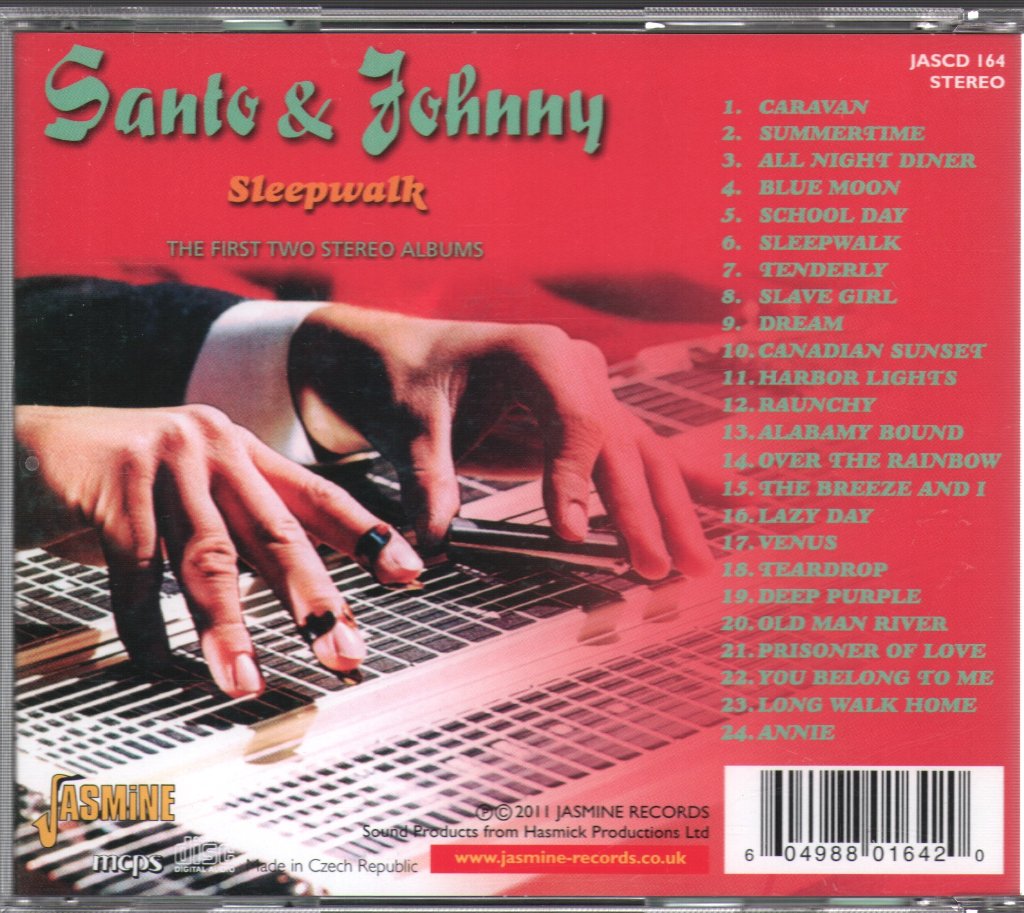 Santo & Johnny - Sleepwalk - Cd