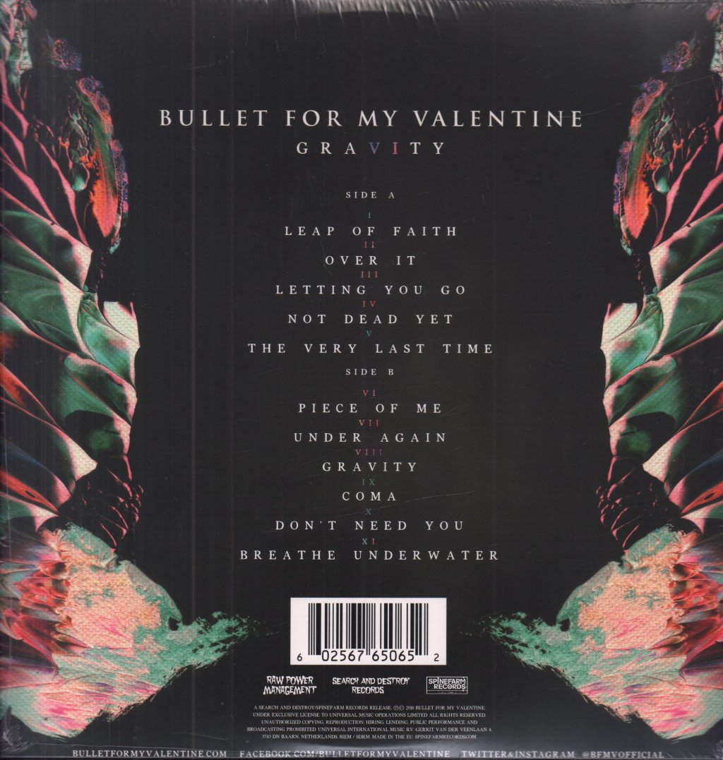 Bullet For My Valentine - Gravity - Lp