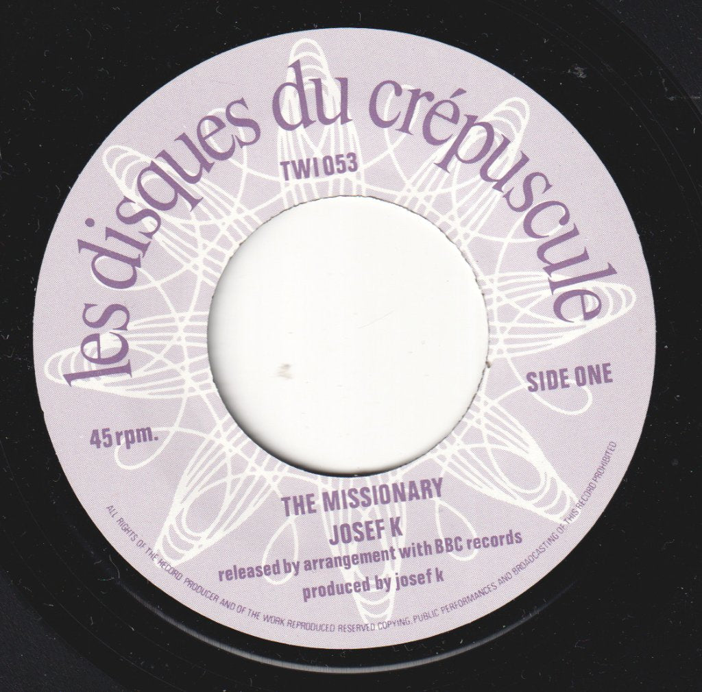 Josef K - Missionary - 7 Inch
