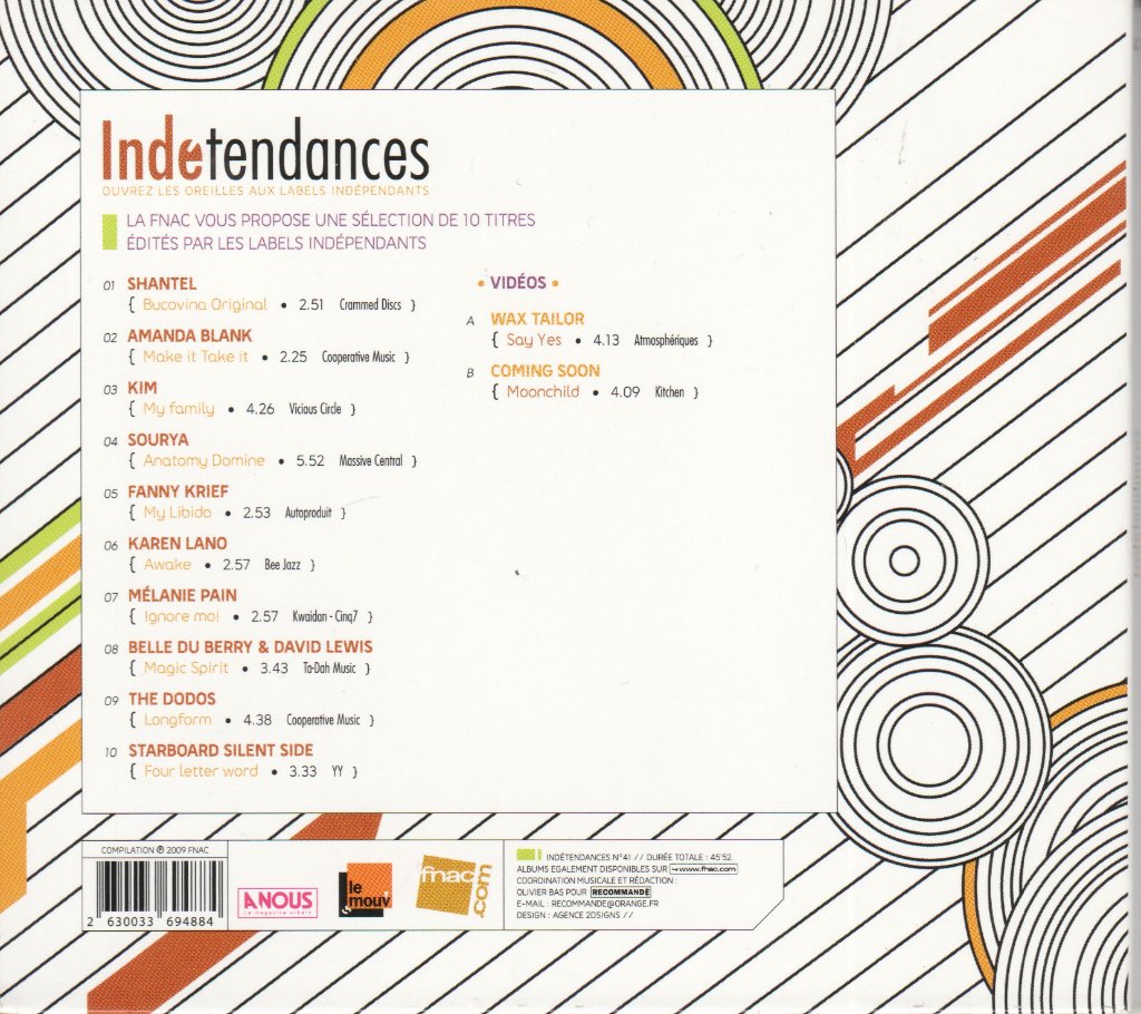 Various Artists - Indetendances 41 - Cd