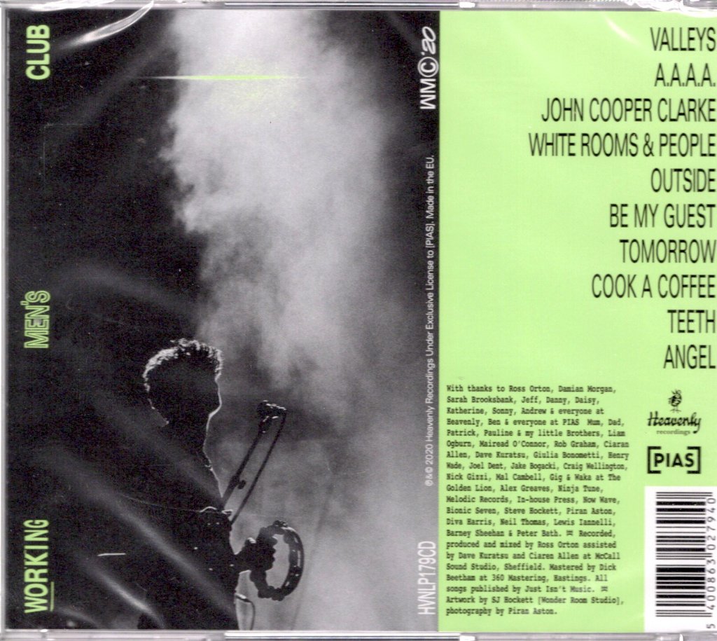 Working Mens Club - Working Men's Club - Cd