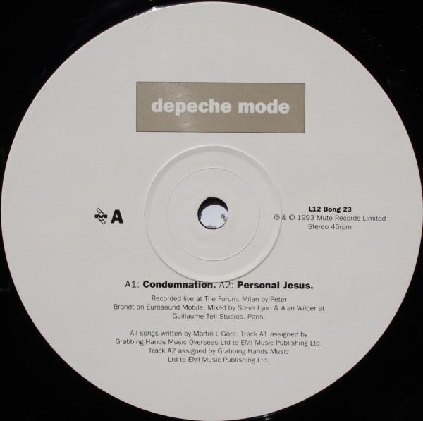 Depeche Mode - Condemnation - 12 Inch