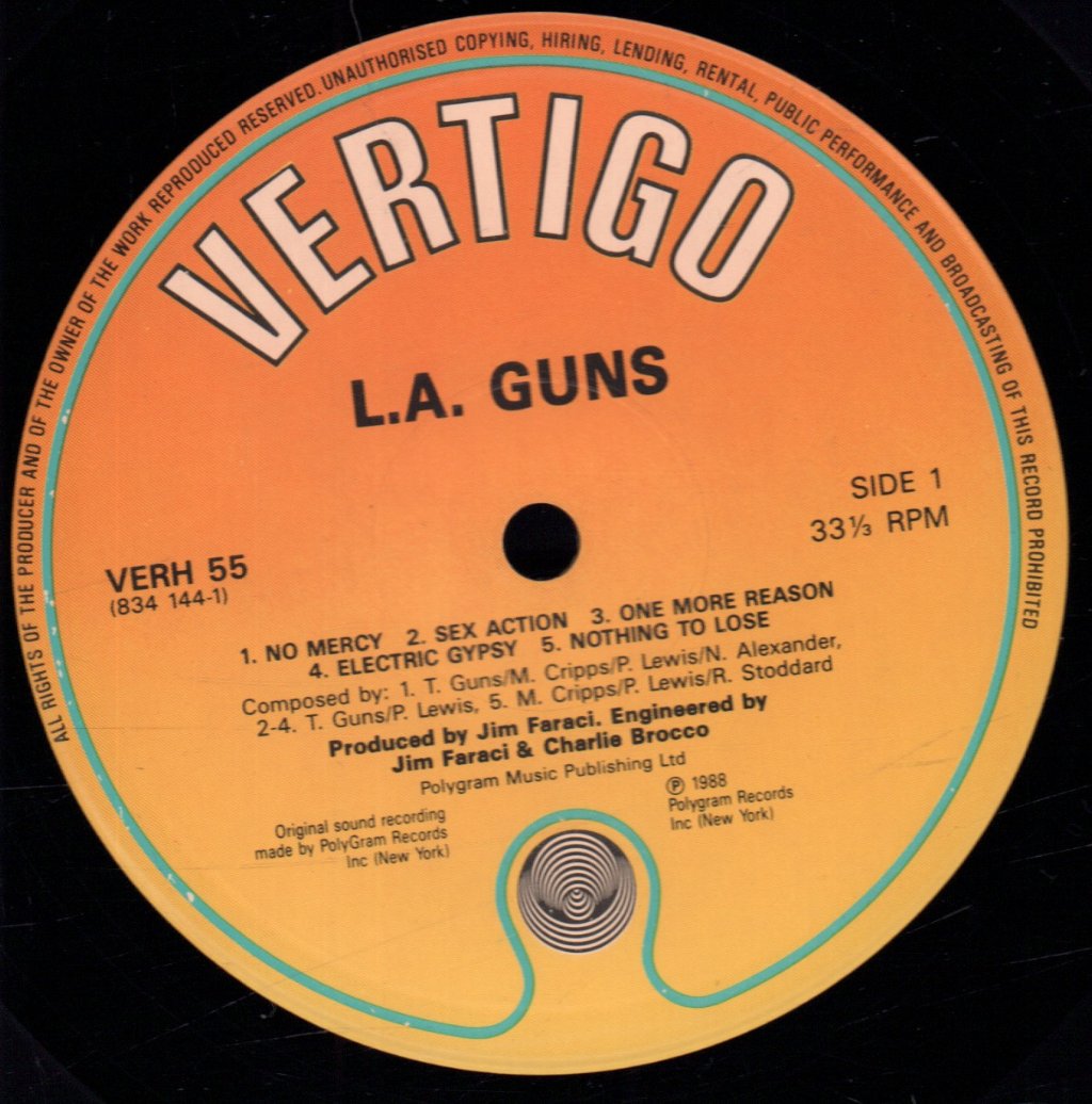LA Guns - La Guns - Lp