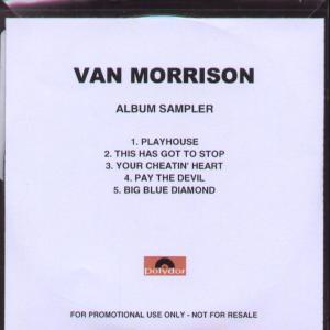 Van Morrison - Pay The Devil Album Sampler - Cdr