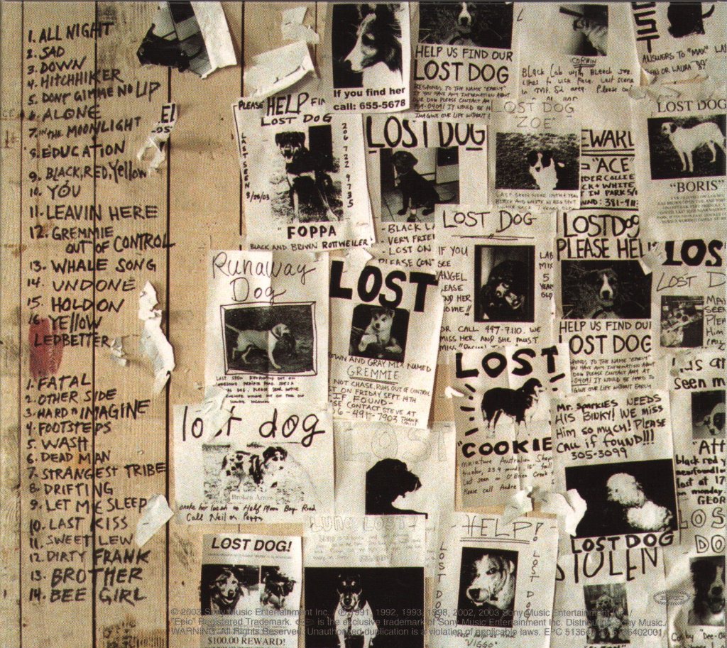 Pearl Jam - Lost Dogs - Double Cd