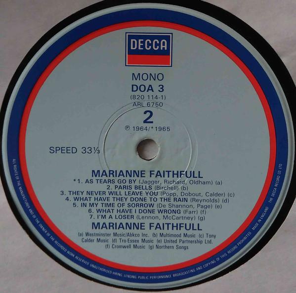 Marianne Faithfull - Marianne Faithfull - Lp