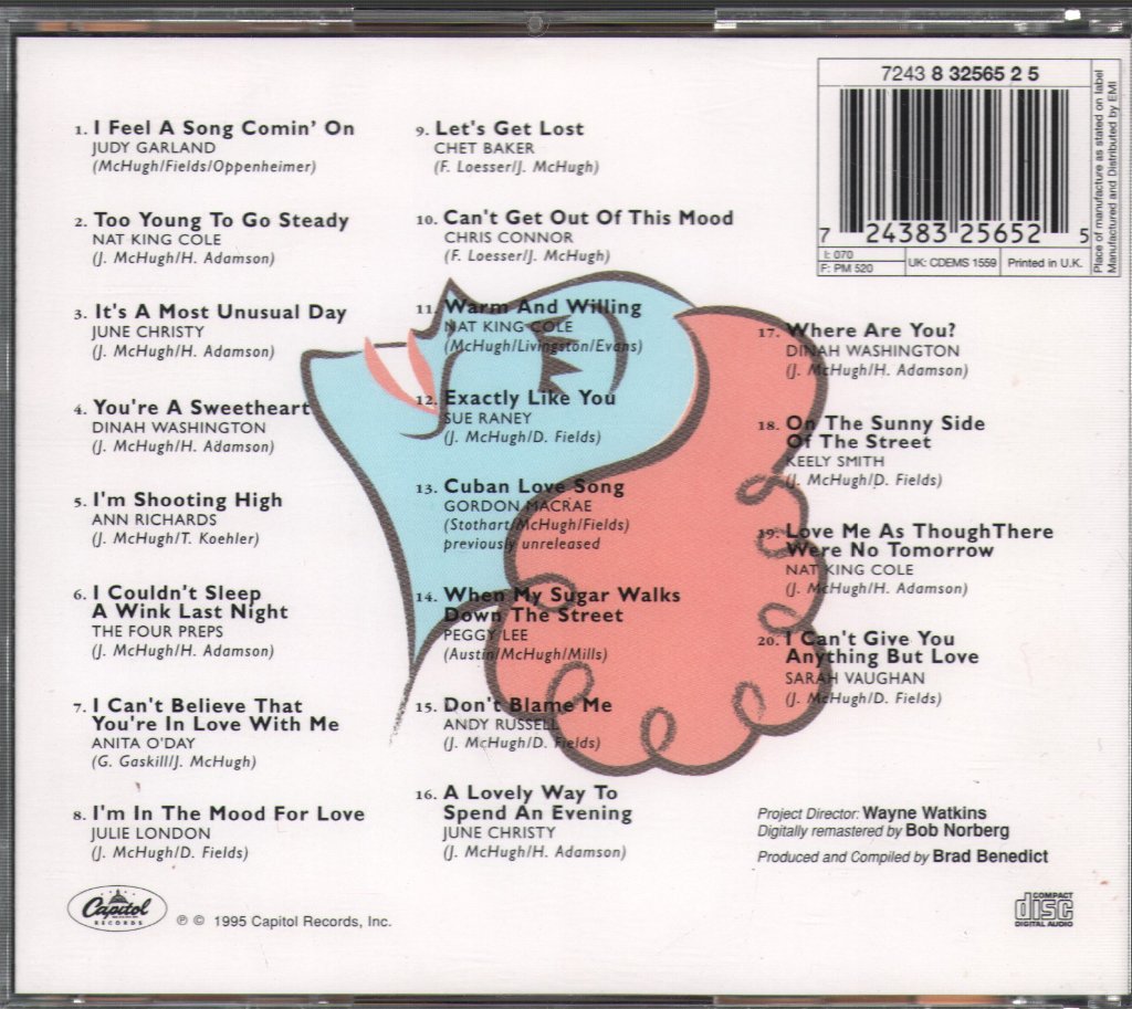 Various Artists - I Feel A Song Comin' On: Capitol Sings Jimmy McHugh - Cd