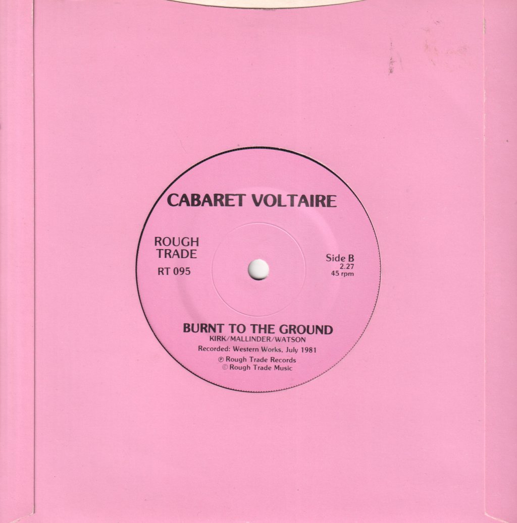 Cabaret Voltaire - Jazz The Glass - 7 Inch