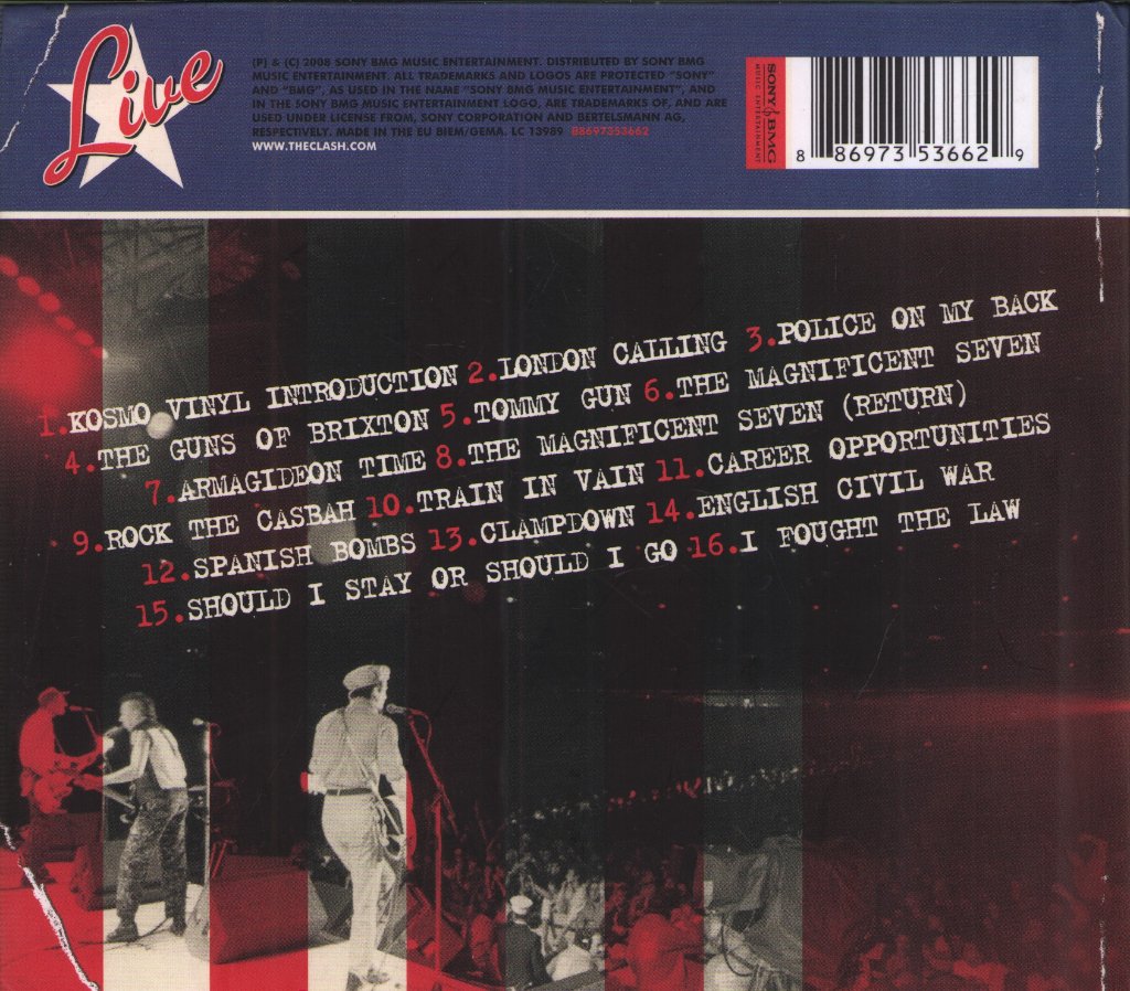 Clash - Live At Shea Staadium - Cd