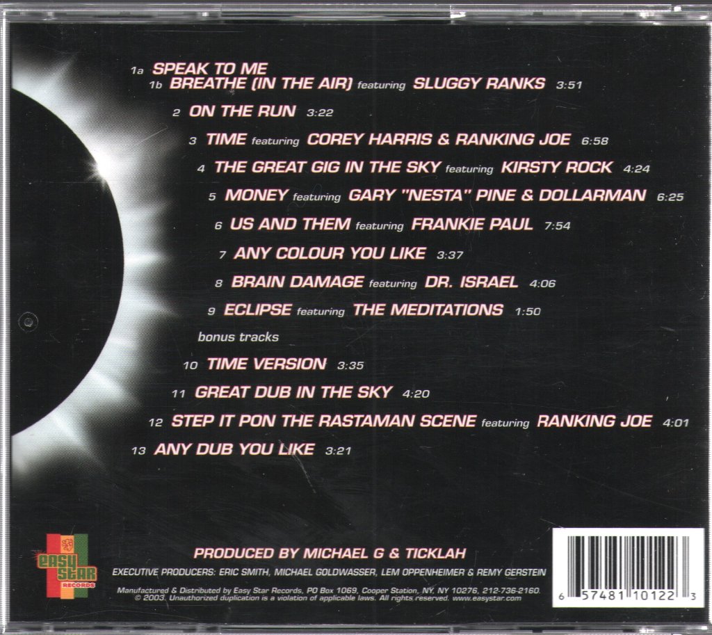 Easy Star All-Stars - Dub Side Of The Moon - Cd