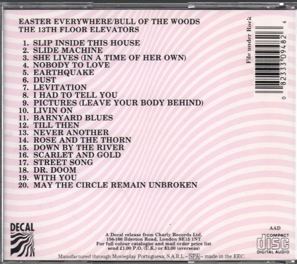 13th Floor Elevators - Easter Everywhere / Bull Of The Woods - Cd