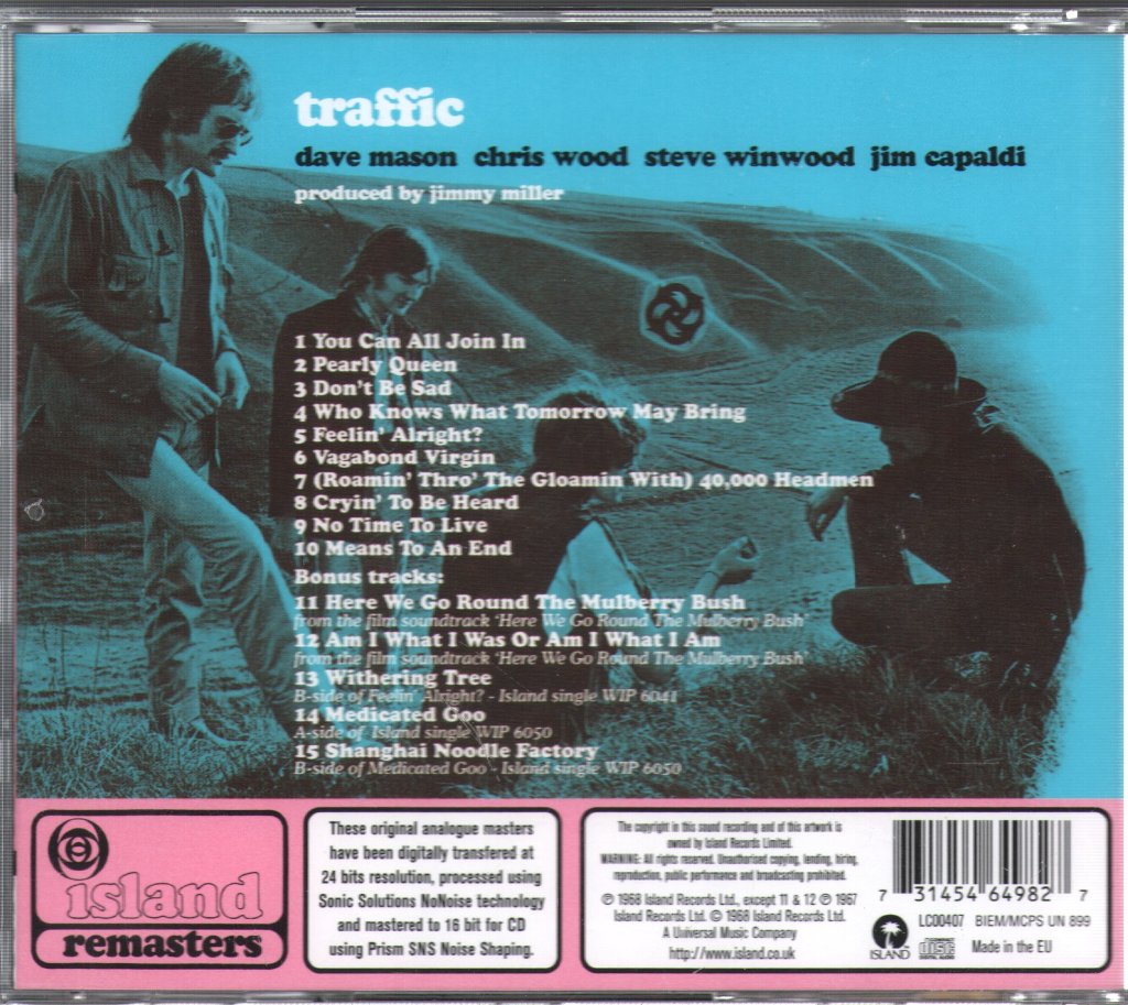 Traffic - Traffic - Cd