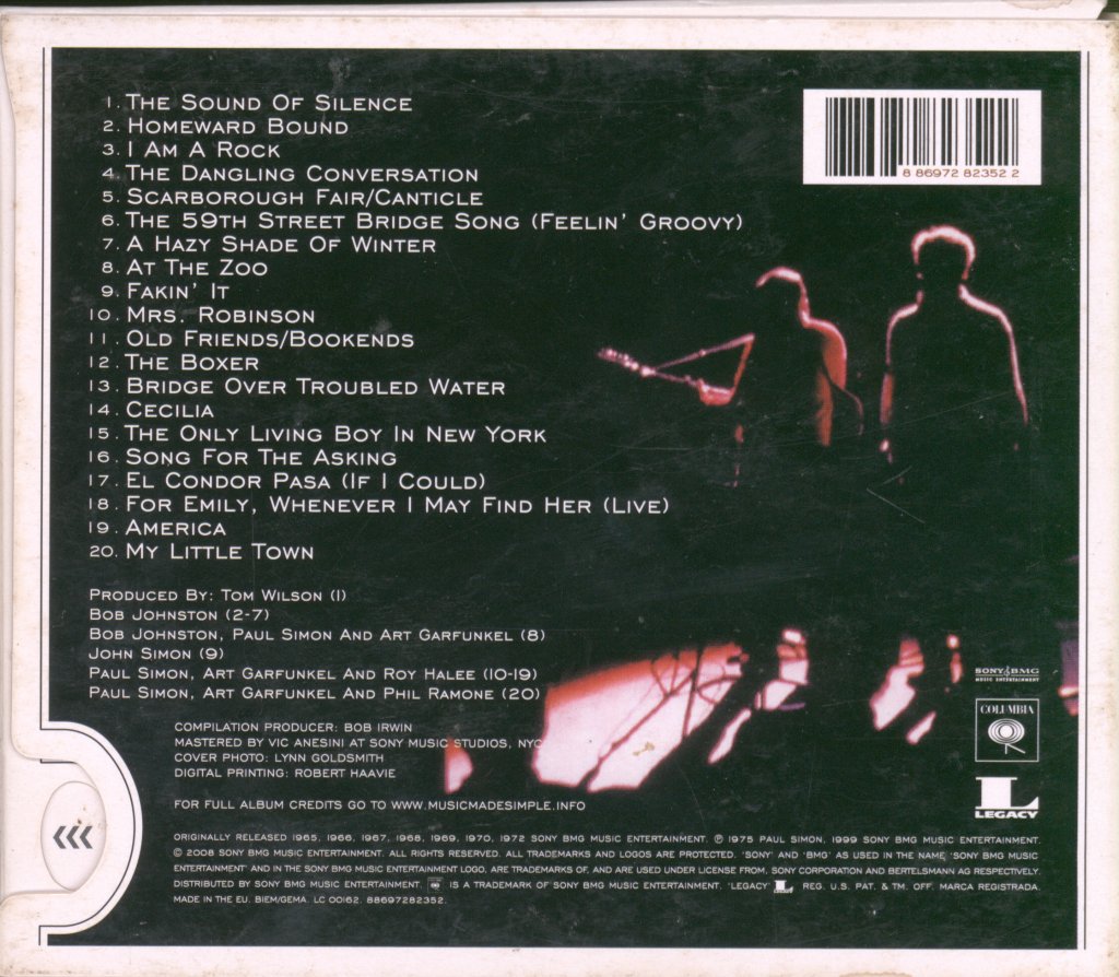 Simon & Garfunkel - Best Of Simon & Garfunkel - Cd