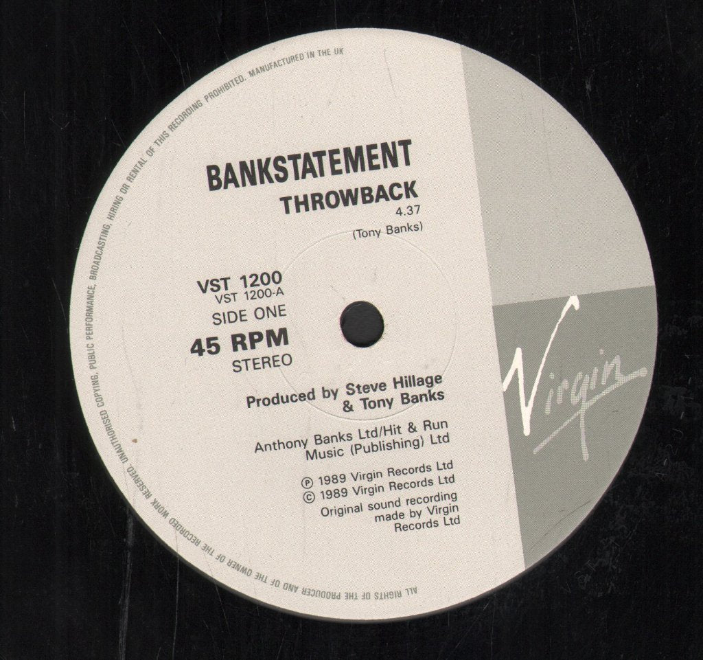 Bankstatement - Throwback - 12 Inch