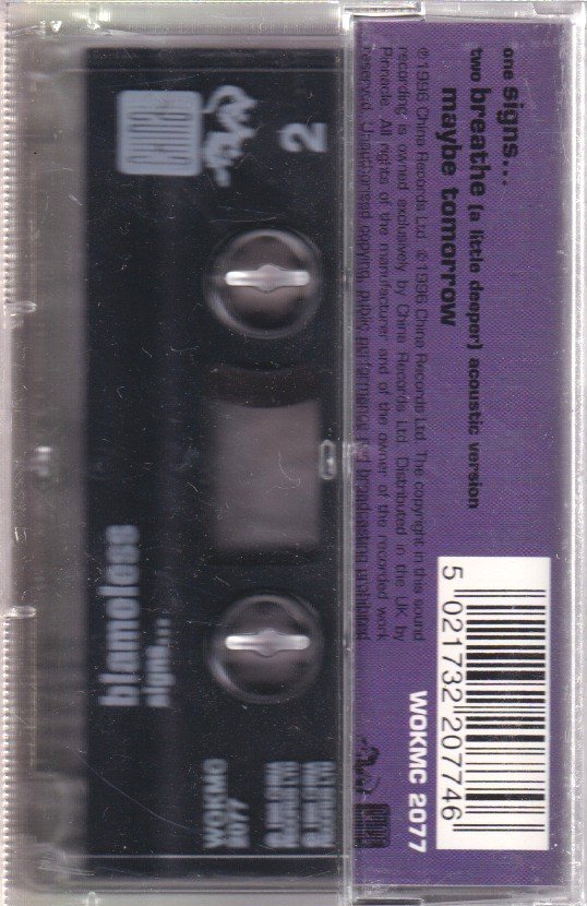Blameless - Signs - Cassette