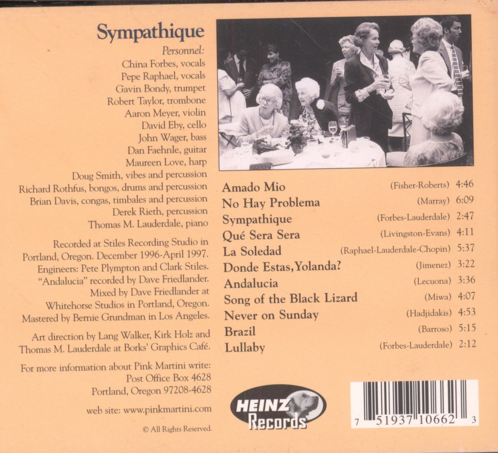 Pink Martini - Sympathique - Cd