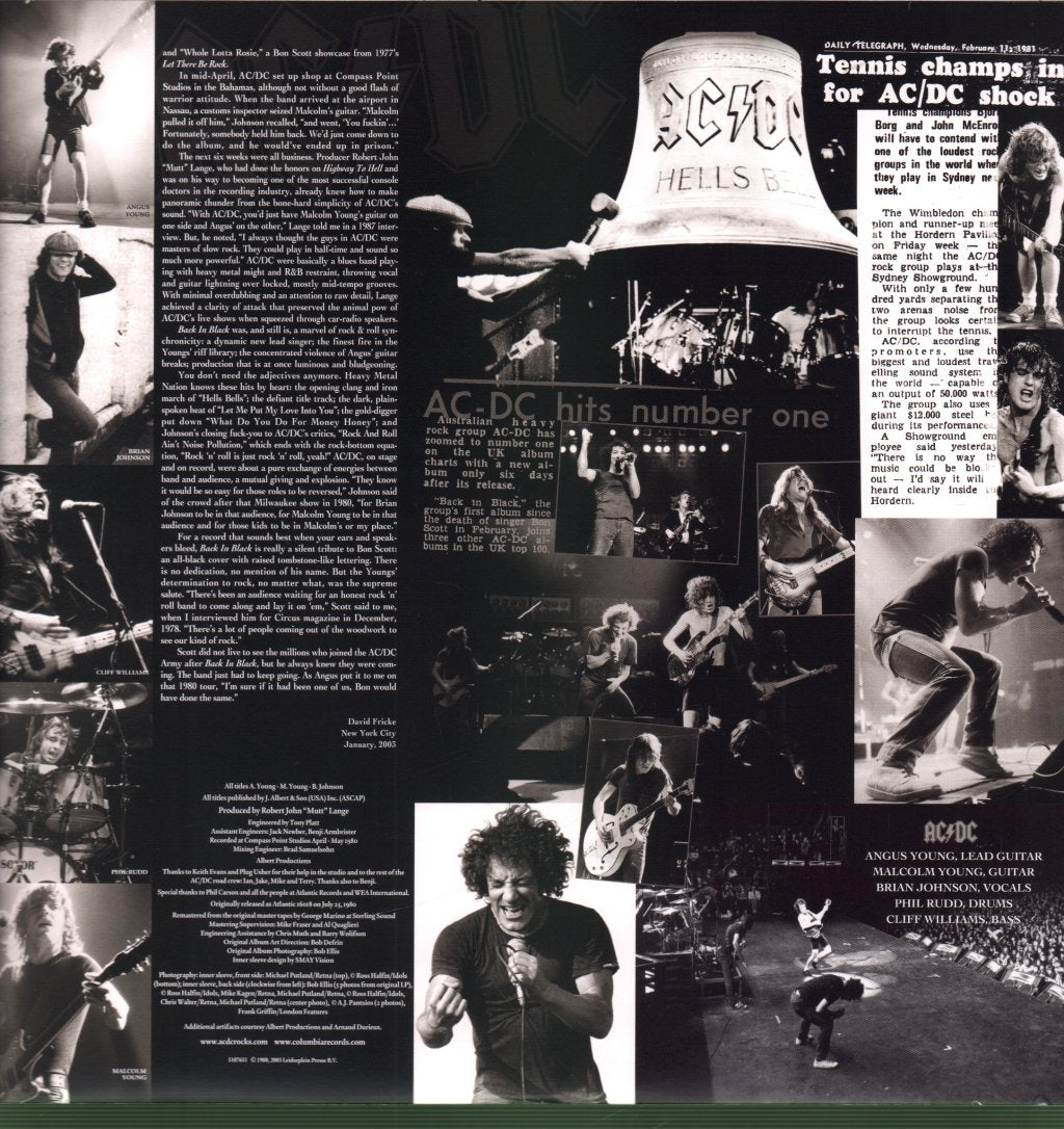 AC/DC - Back In Black - Lp