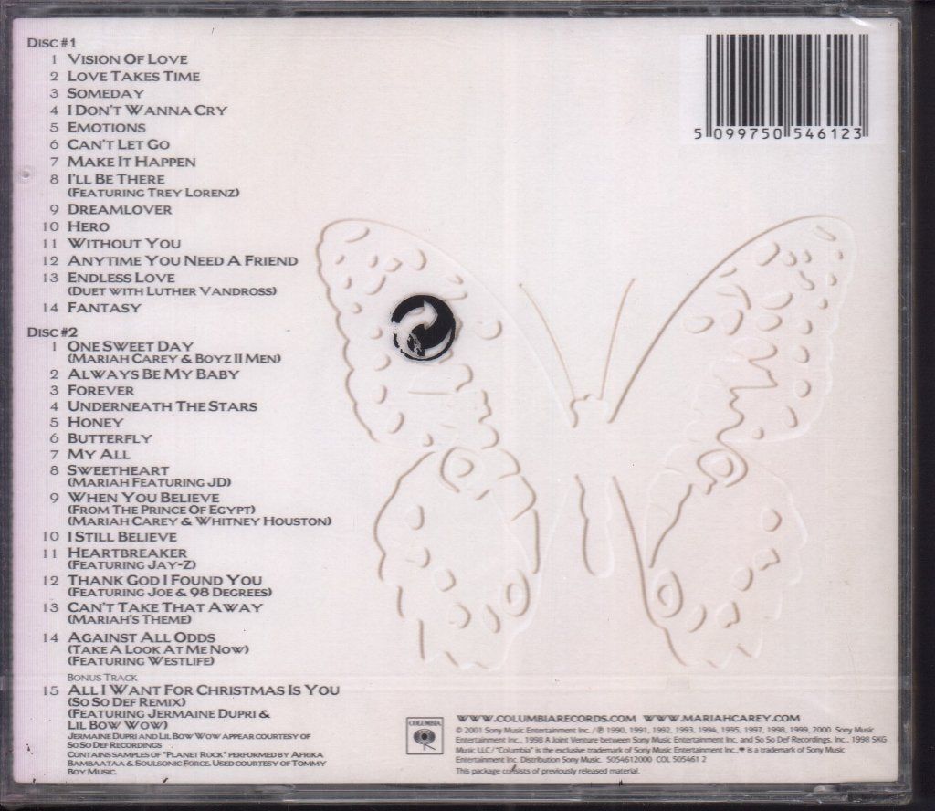 Mariah Carey - Greatest Hits - Double Cd