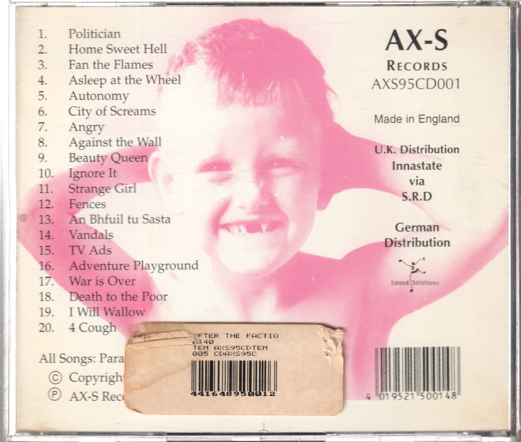 Paranoid Visions - After The Faction - The Best Of - And 19 More... - Cd