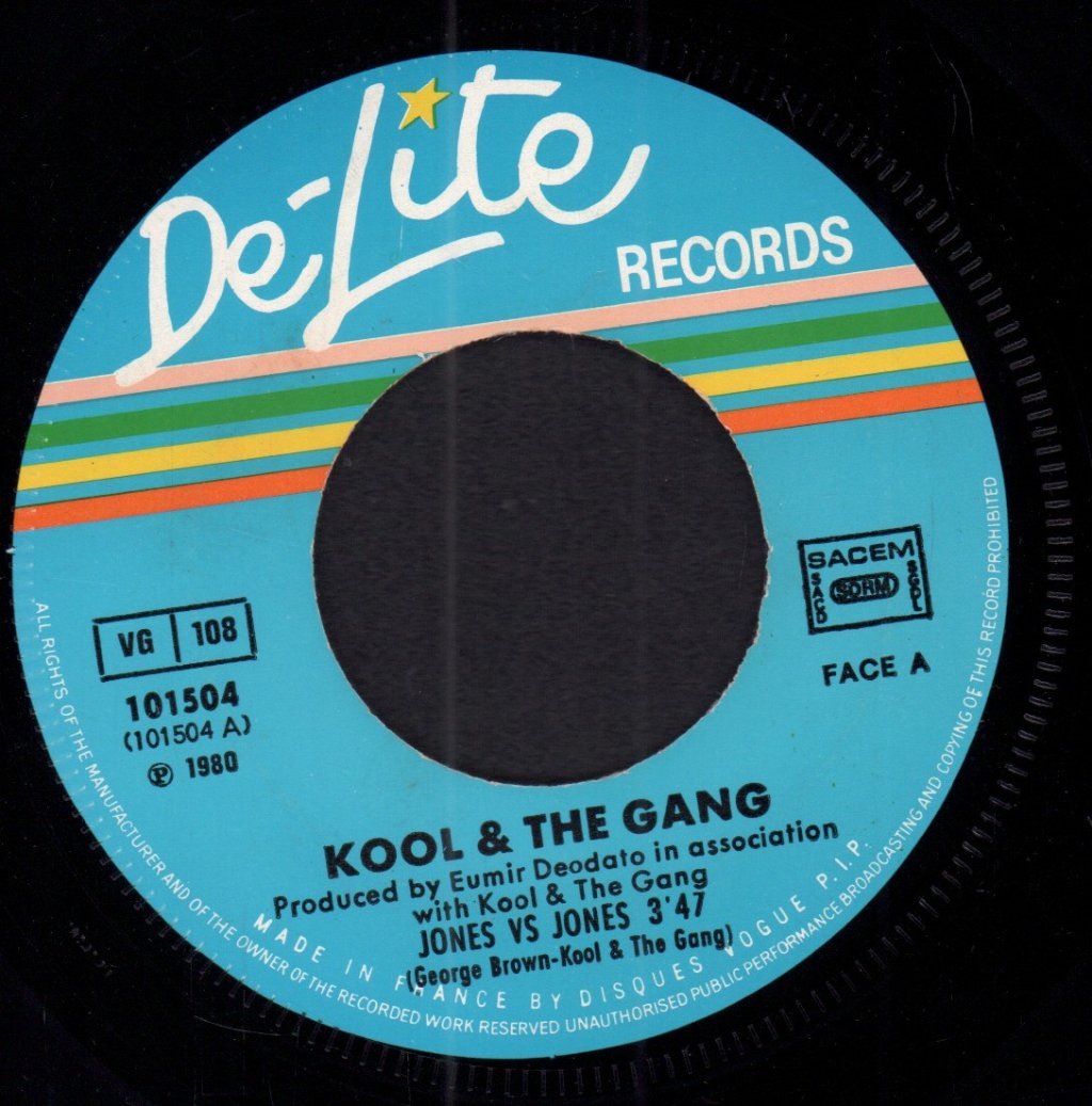 Kool & The Gang - Jones Vs Jones - 7 Inch