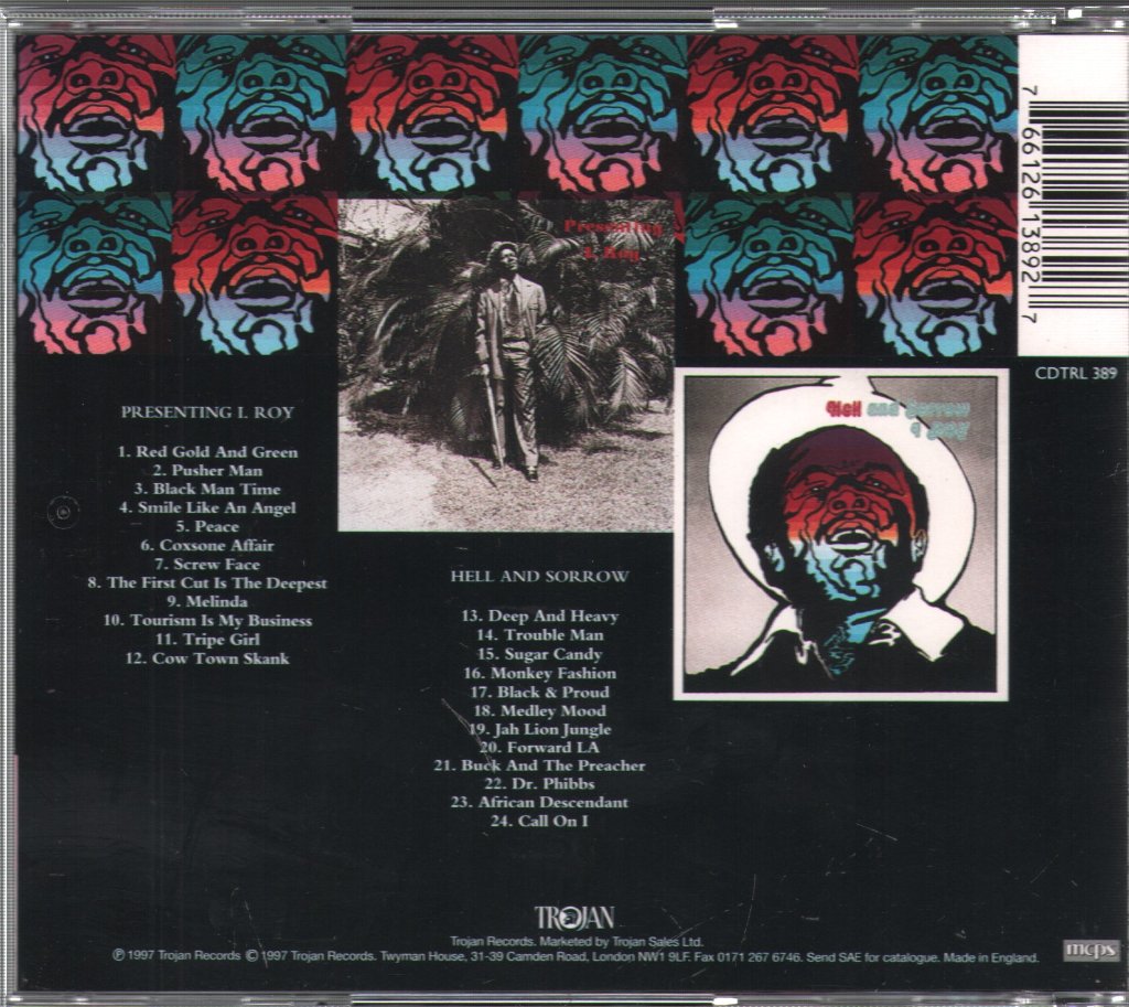 I-Roy - Presenting I. Roy / Hell And Sorrow - Cd
