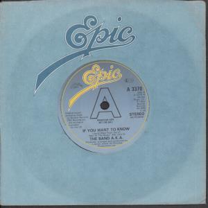 Band AKA - If You Want To Know - 7 Inch