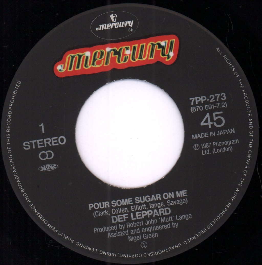 Def Leppard - Love Bites - 7 Inch
