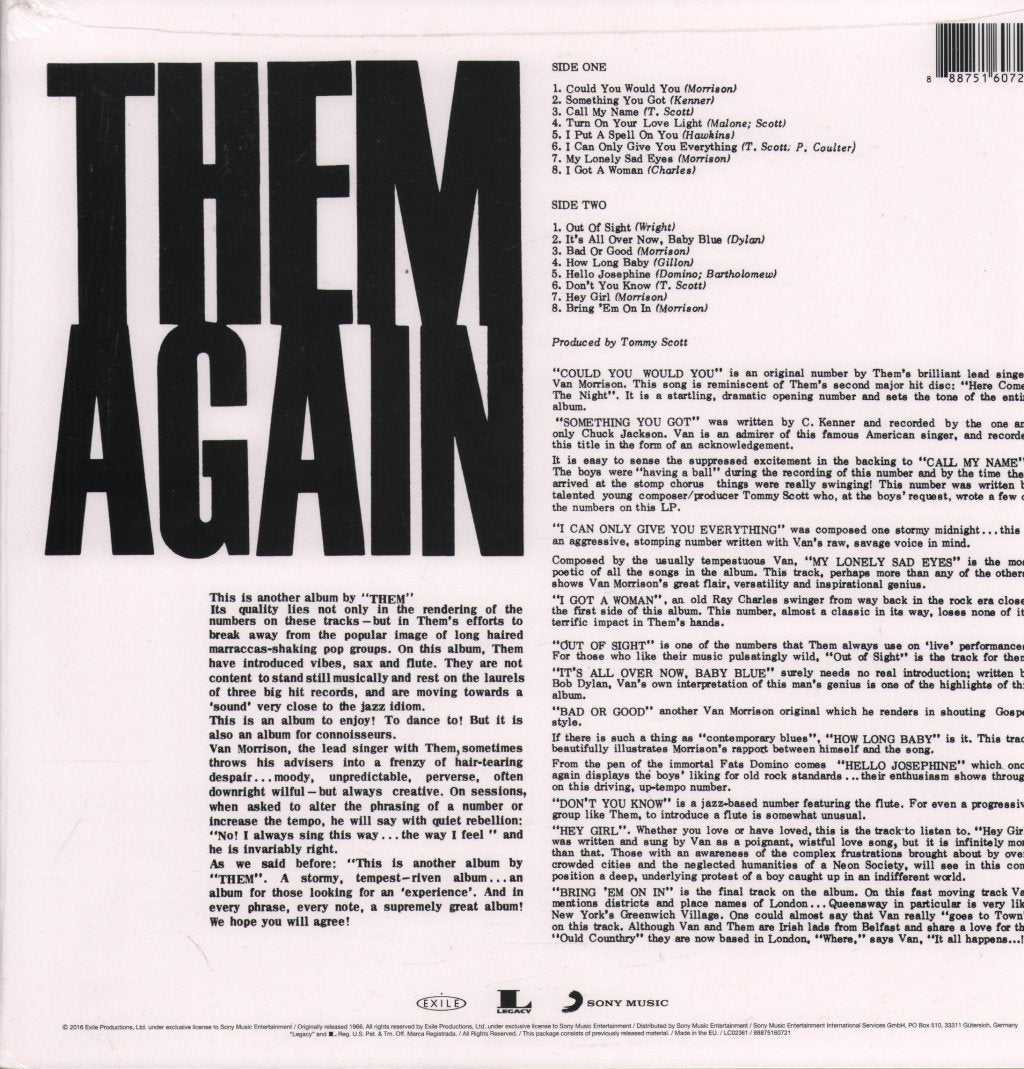 Them - Them Again - Lp